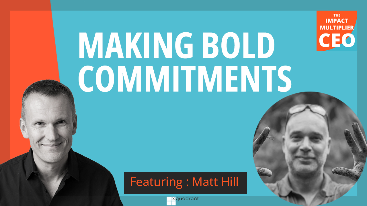 S13E02: Bold commitments that built a $100M nonprofit, with Matt Hill (CEO, One Tree Planted)