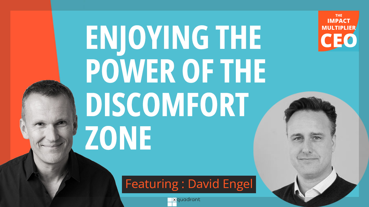 S13E10: Enjoying the power of the discomfort zone, with David Engel (CEO, Drake and Farrell)