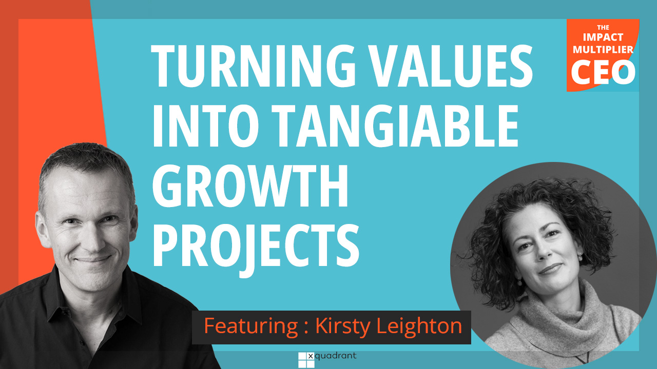 S13E12: Turning values into tangible growth projects, with Kirsty Leighton (CEO, Milk & Honey PR)
