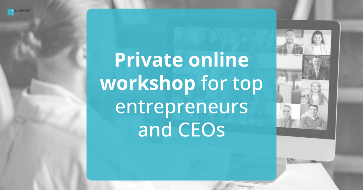 Exclusive CEO online workshop